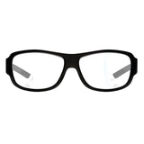 Fastrack P089WH4 Rectangle Sunglasses Black / Clear
