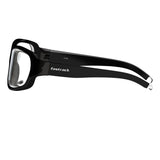 Fastrack P089WH4 Rectangle Sunglasses Black / Clear