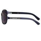 Fastrack P161BK2F Oversized Sunglasses Size - 58 Grey / Black