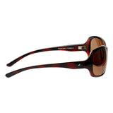 Fastrack P180BR1F Oversized Sunglasses Size - 58 Brown / Brown