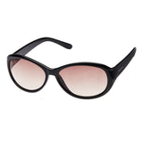 Fastrack P188BR1F Oval Sunglasses Black / Brown