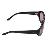 Fastrack P188PK2F Oval Sunglasses Black / Pink