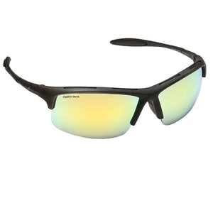 Fastrack P354OR3 Sports Sunglasses Black / Orange