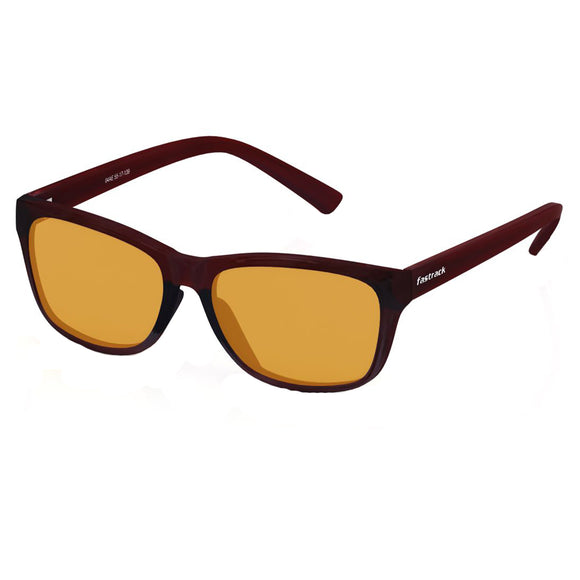 Fastrack P357BR6P Wayfarer Polarized Sunglasses Brown / Brown