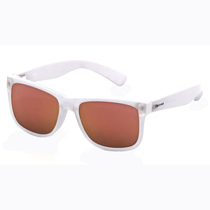 Fastrack P366RD4 Wayfarer Sunglasses Size - 55 White / Red