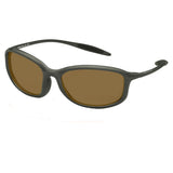 Fastrack P394YL1 Sports Sunglasses Black / Brown