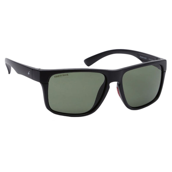 Fastrack P401GR1IN Square Sunglasses Black / Black
