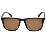 Fastrack P407BR4P Wayfarer Polarized Sunglasses Brown / Brown