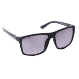 Fastrack P410BK2 Square Sunglasses Size - 58 Black / Black