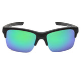 Fastrack P421GR1 Square Sunglasses Black / Green