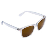 Fastrack P450BU5 Wayfarer Sunglasses White / Brown