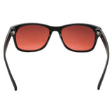 Fastrack PC001RD17 Wayfarer Sunglasses Black / Red