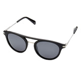 Polaroid PLD-2061S-BSC-EX-50 Round Sunglasses Size - 50 Black / Black