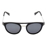 Polaroid PLD-2061S-BSC-EX-50 Round Sunglasses Size - 50 Black / Black