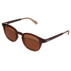 Polaroid PLD-2096S-09Q-HE-48 Round Sunglasses Size - 48 Brown / Brown