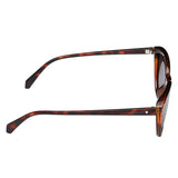 Polaroid PLD-4080S-086-LA-55 Cat-eye Sunglasses Size - 55 Brown / Grey