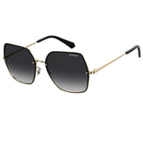 Polaroid PLD-4091S-2F7-WJ-58 Over-Size Sunglasses Size - 58 Gold / Grey