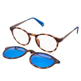 Polaroid PLD-6081/G/CS-IPR-5X-49 Round Sunglasses Size - 49 Brown / Blue
