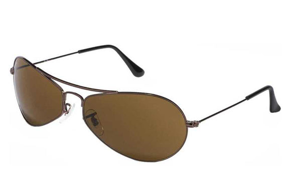 Ray-Ban RB-3306I-014-60 Oval Sunglasses Size - 60 Brown / Brown