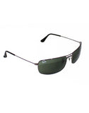 Ray-Ban RB-3334I-004-61 Rectangle Sunglasses Size - 61 Black / Black