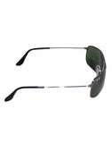 Ray-Ban RB-3334I-004-61 Rectangle Sunglasses Size - 61 Black / Black