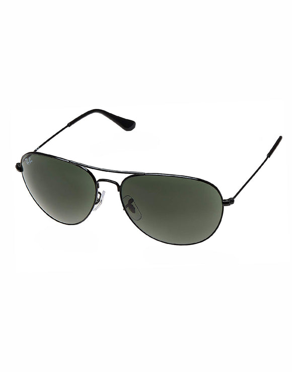 Ray-Ban RB-3432I-002-59 Aviator Sunglasses Size - 59 Black / Black