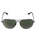 Ray-Ban RB-3432I-002-59 Aviator Sunglasses Size - 59 Black / Black