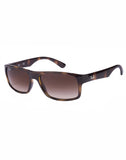 Ray-Ban RB-4205I-710-13-56 Rectangle Sunglasses Size - 56 Tortoise / Brown