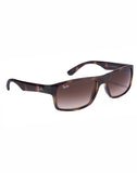 Ray-Ban RB-4205I-710-13-56 Rectangle Sunglasses Size - 56 Tortoise / Brown