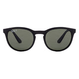 Ray-Ban RB-4252I-601-9A-51 Round Polarized Sunglasses Size - 51 Black /Green