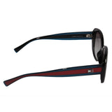 Tommy Hilfiger TH-1528-C1-54 Oversize Sunglasses Size - 54 Black / Black