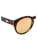 Tommy Hilfiger TH-1555-SCLK1-49 Round Sunglasses Size - 49 Tortoies / Brown