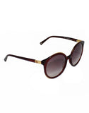 Tommy Hilfiger TH-2558-C2-53 Round Sunglasses Size - 53 Brown / Brown