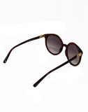 Tommy Hilfiger TH-2558-C2-53 Round Sunglasses Size - 53 Brown / Brown