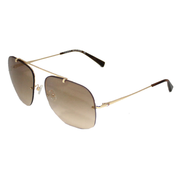 Tommy Hilfiger TH-2559-C2-58 Rectangle Sunglasses Size - 58 Gold / Brown