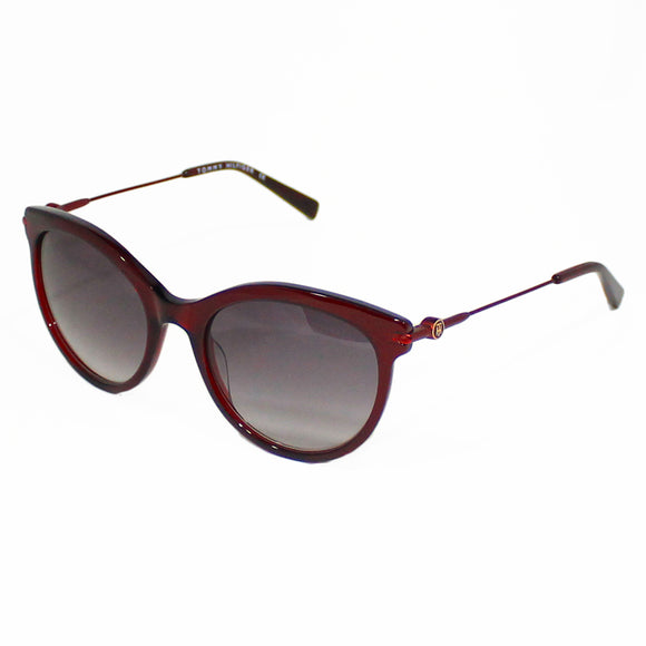 Tommy Hilfiger TH-2580-C3-53 Cat-Eye Sunglasses Size - 53 Red / Grey