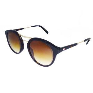 Tommy Hilfiger TH-7975-C3-50 Round Sunglasses Size - 50 Black / Brown