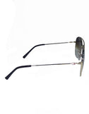 Tommy Hilfiger TH-846-C2-58 Aviator Sunglasses Size - 58 Silver / Brown