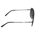 Tommy Hilfiger TH-846-C7-58 Aviator Sunglasses Size - 58 Gunmetal / Brown