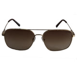 Tommy Hilfiger TH-864-C1-58 Rectangle Sunglasses Size - 58 Gold / Brown