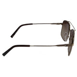 Tommy Hilfiger TH-864-C1-58 Rectangle Sunglasses Size - 58 Gold / Brown