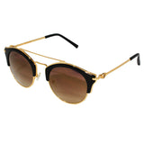 Tommy Hilfiger TH-9000-C1-49 Round Sunglasses Size - 49 Gold / Brown